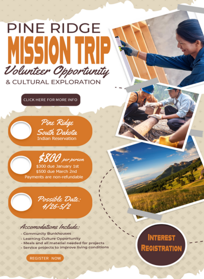 Pine Ridge Mission Trip
